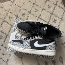 Jordan 1 Low Black Cement
