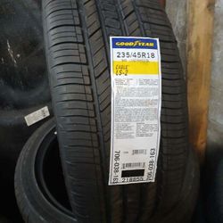 4 New Tires 235/45/18 Good Year Tires
