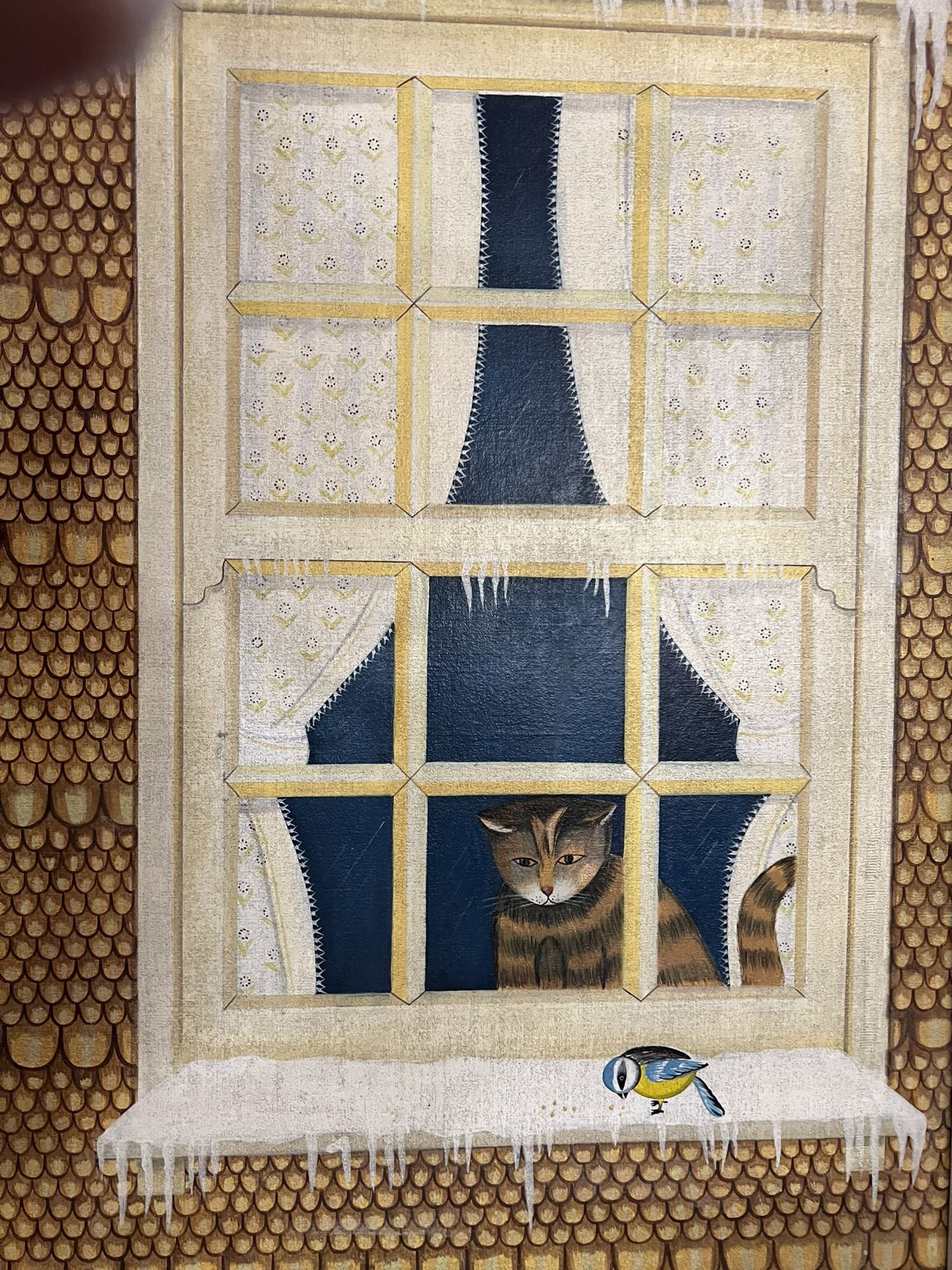 Original Hand painted Oil On Board Art By Maitland Smith