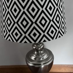 Brushed nickel Table Light