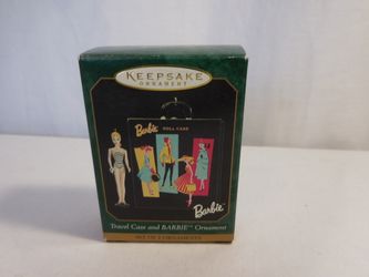 Hallmark Keepsake - Travel Case and Barbie Ornament - 1999