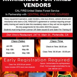 State Fire Marshall Incident Safety Class