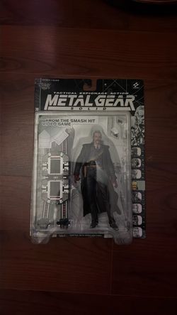 Metal Gear Solid Action Figure Revolver Ocelot
