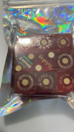 Casino dice collectible
