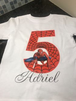 Personalized birthday shirts