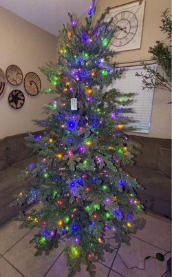 Home Accents Holiday 7.5 ft Montrose Douglas Fir