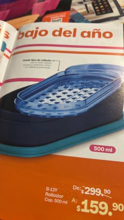 Rallador de queso de Tupperwere nuevo