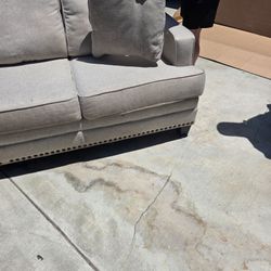 Couch and rug