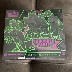 Shrouded Fable Pokemon Center ETB