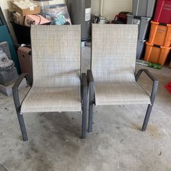 2 chairs