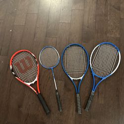 Badminton & Tennis Rackets