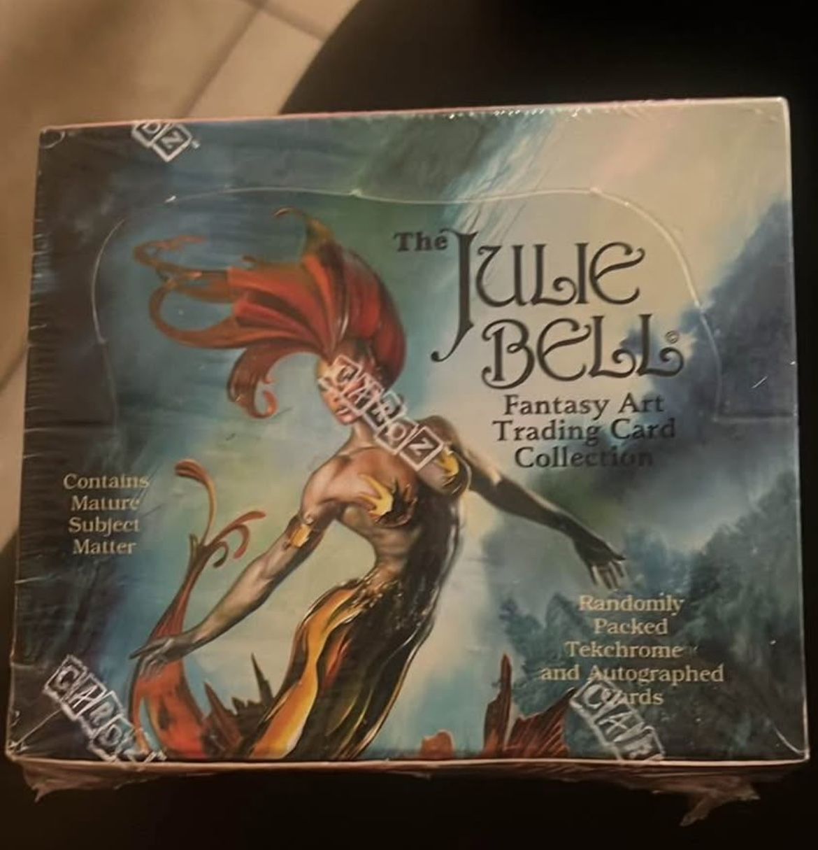 The Julie Bell Fantasy Art trading card collection