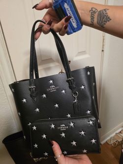 Coach bag with wallet