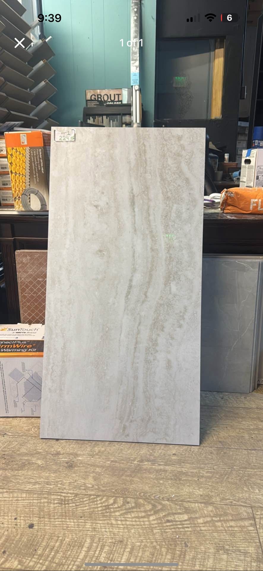 Large Format Porcelain Tile 24x48 – 230 sq ft – $3.75/sq ft