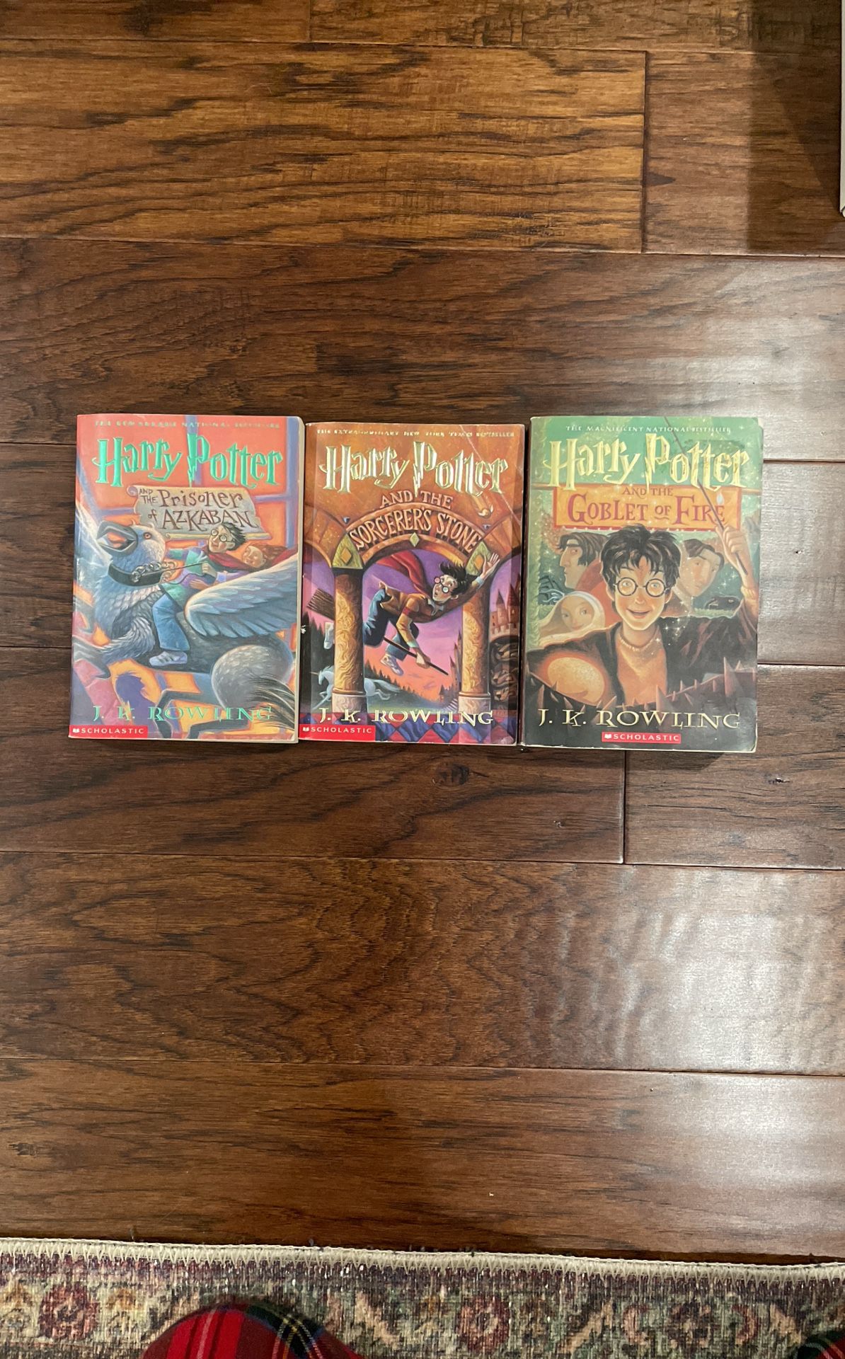 Harry Potter Paperback Books $12 For All 3 Books 