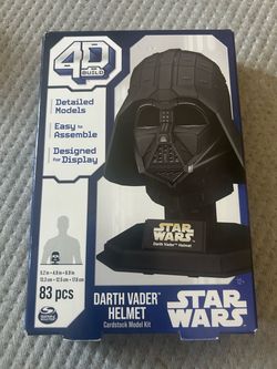 4D Build Star Wars Darth Vader Helmet 3D Puzzle Model Kit