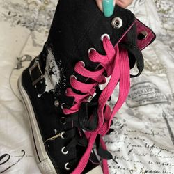 🍀Excellent Condition Sz 8 Canvas Boots 