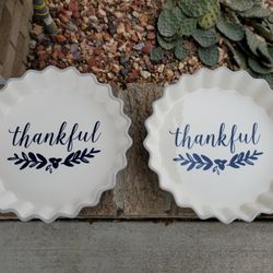 Two Thankful Plates
