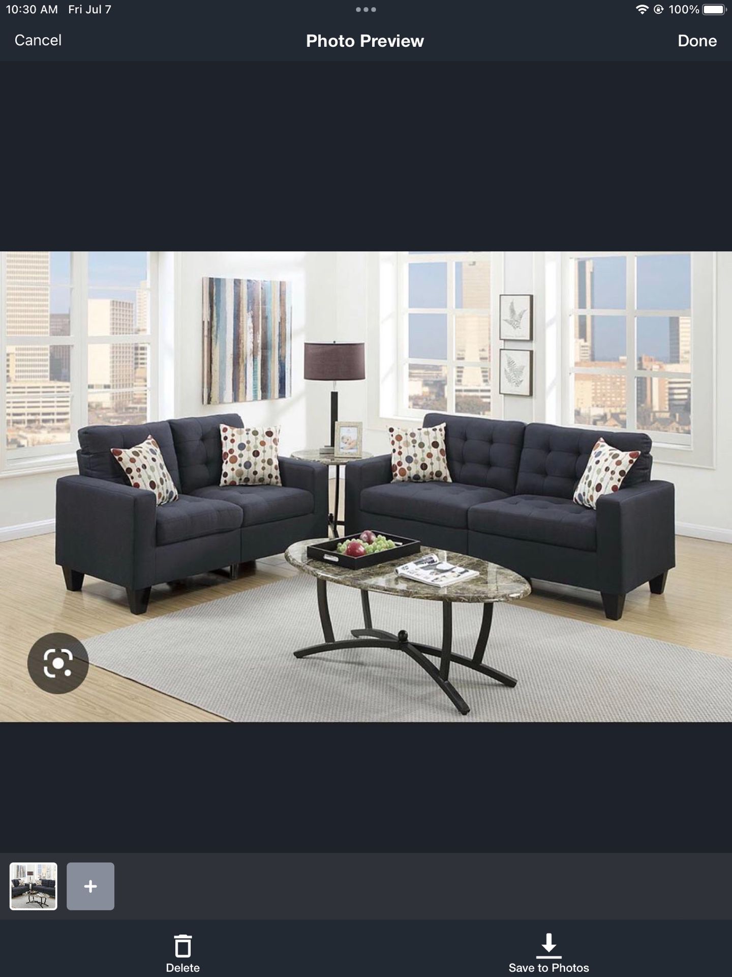 2pcs Sofa Set Clearance Price $499.99