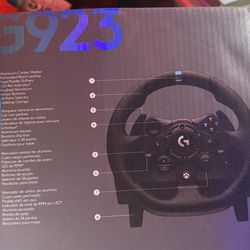 Racing Simulator chair, wheel, pedals, shifter and ebrake