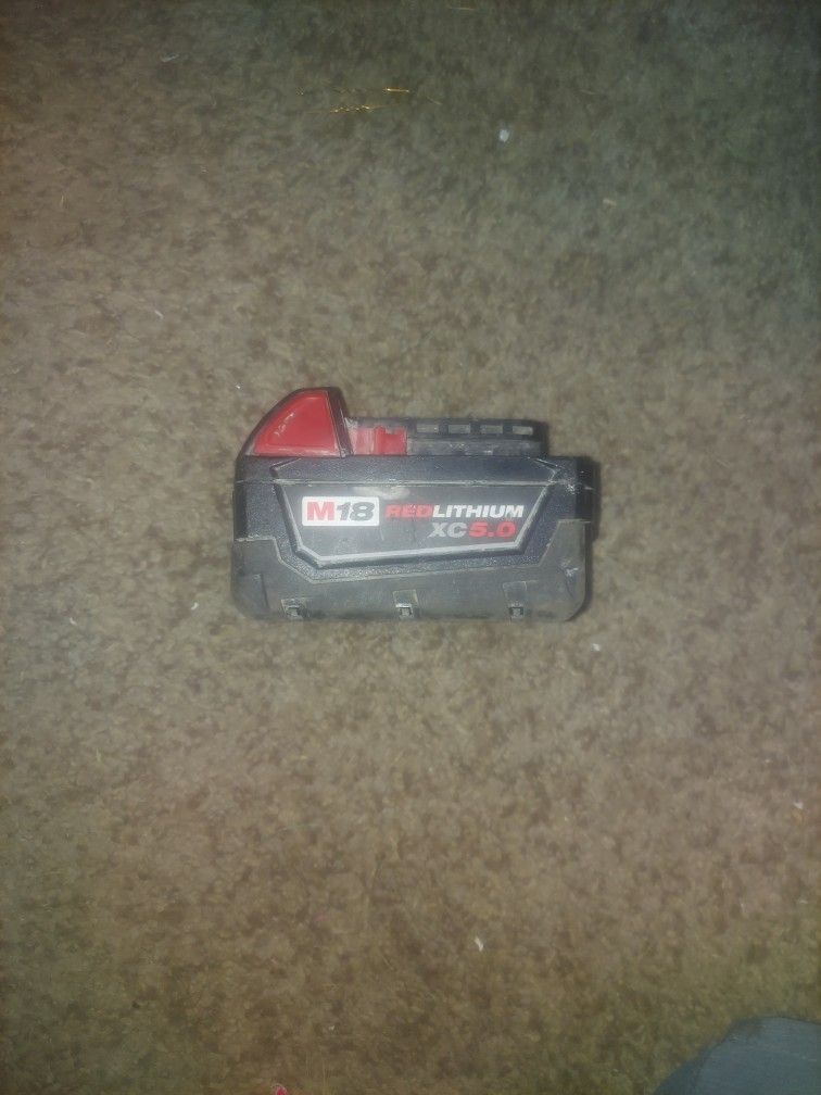 Milwaukee 5ah Battery
