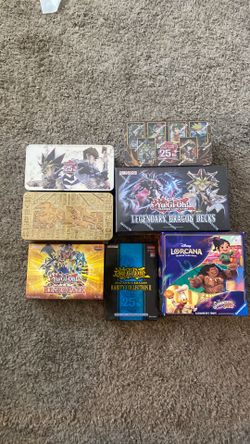 Sealed card products(Message me for prices)