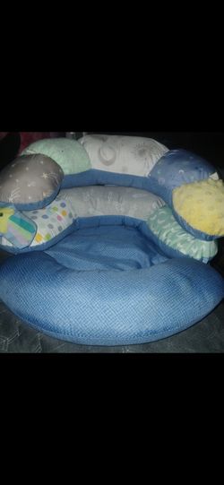 2 in 1 tummy time and seated support