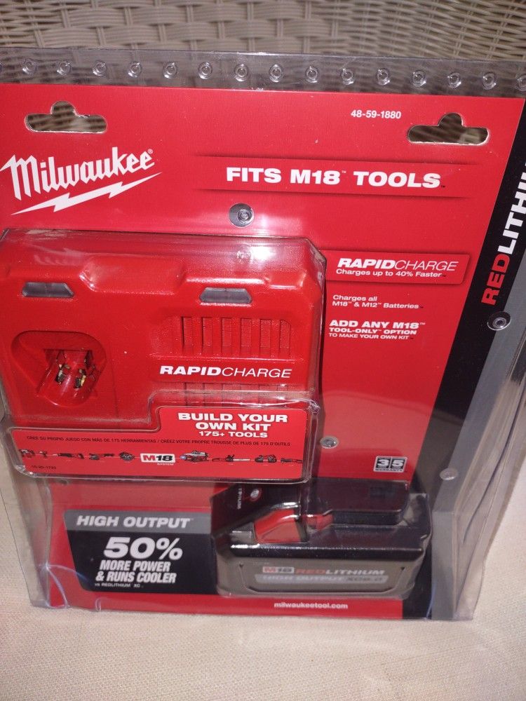 M18 RED LITHIUM HIGH OUTPUT XC8.0