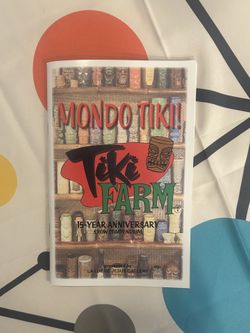 Mondo Tiki! Tiki Farm 15 Year Catalogue RARE