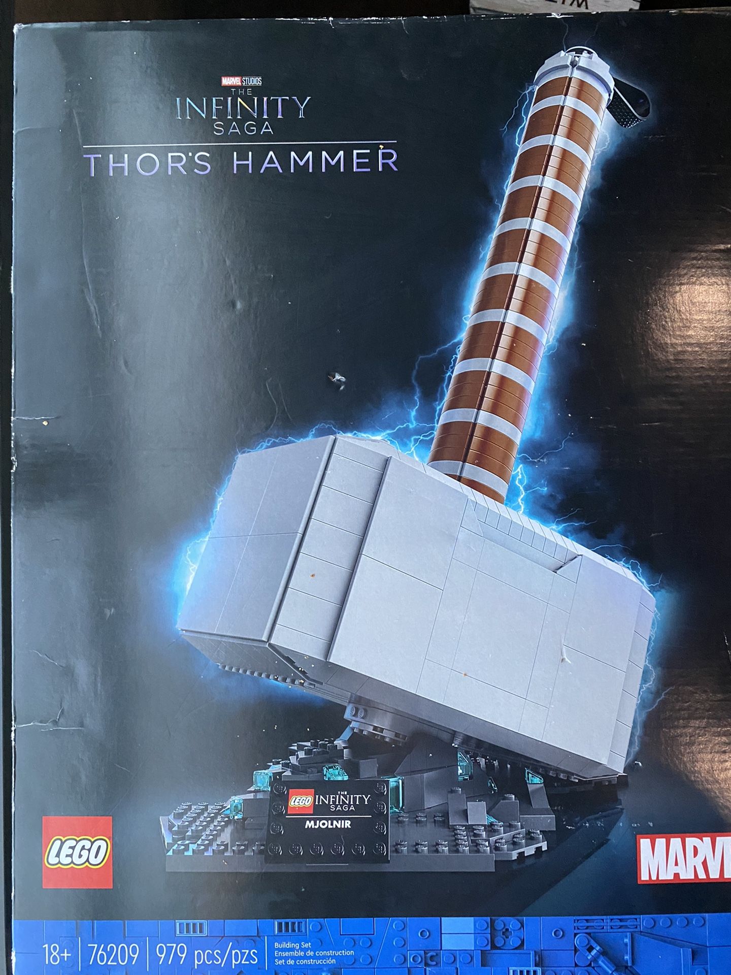 Lego Thors Hammer, Marvels “The Infinity Saga” $60