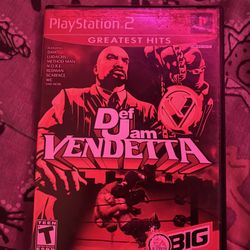 Def Jam Vendetta PS2 