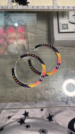 Hoop earrings