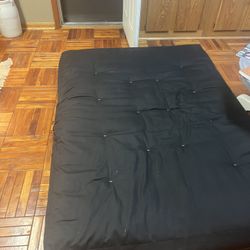 Futon Mattress Black  Excellence Condition 