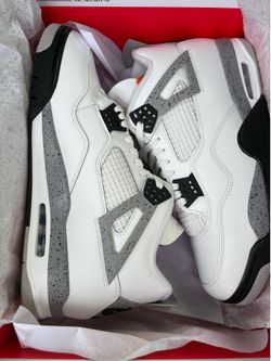 Jordan 4 White Cement