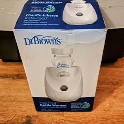 Dr.Brown's Insta-Feed Baby Bottle Warmer Sterilizer for Baby Bottles Opn Box New