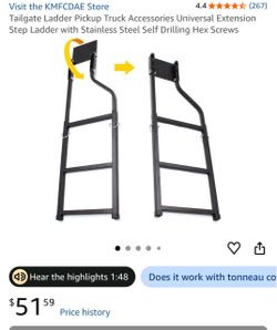 Tailgate Ladder Pickup Truck - escalera para treparse a la troca
