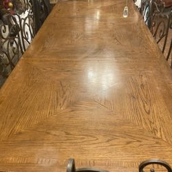10 foot artisan dining table (Table only)