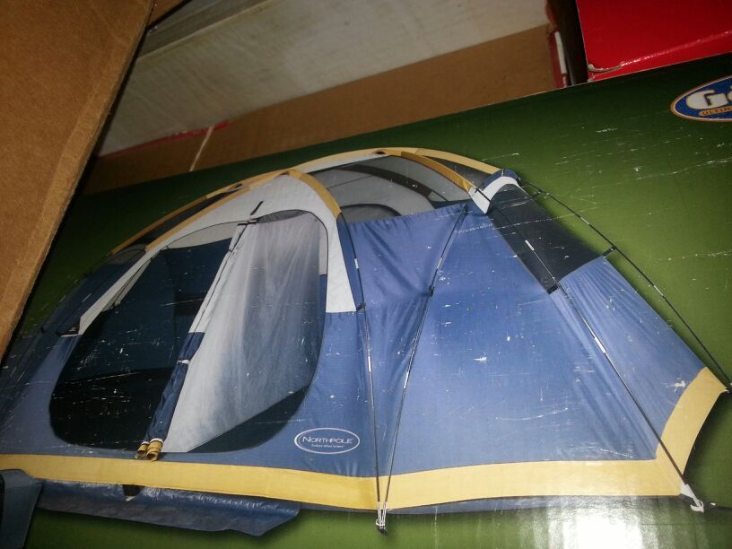 New 2 Bedroom Family Dome Tent. Northpole Vista Villa 14ft X 12ft.