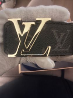 LV belt monogram