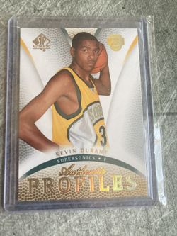 Kevin Durant Rookie Card SP Authentic 2007