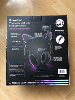Brookstone Wireless Cat Ear Headphones for Sale in Los Angeles CA