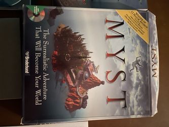 Myst PC Computer Game - Original Box, CD & Books