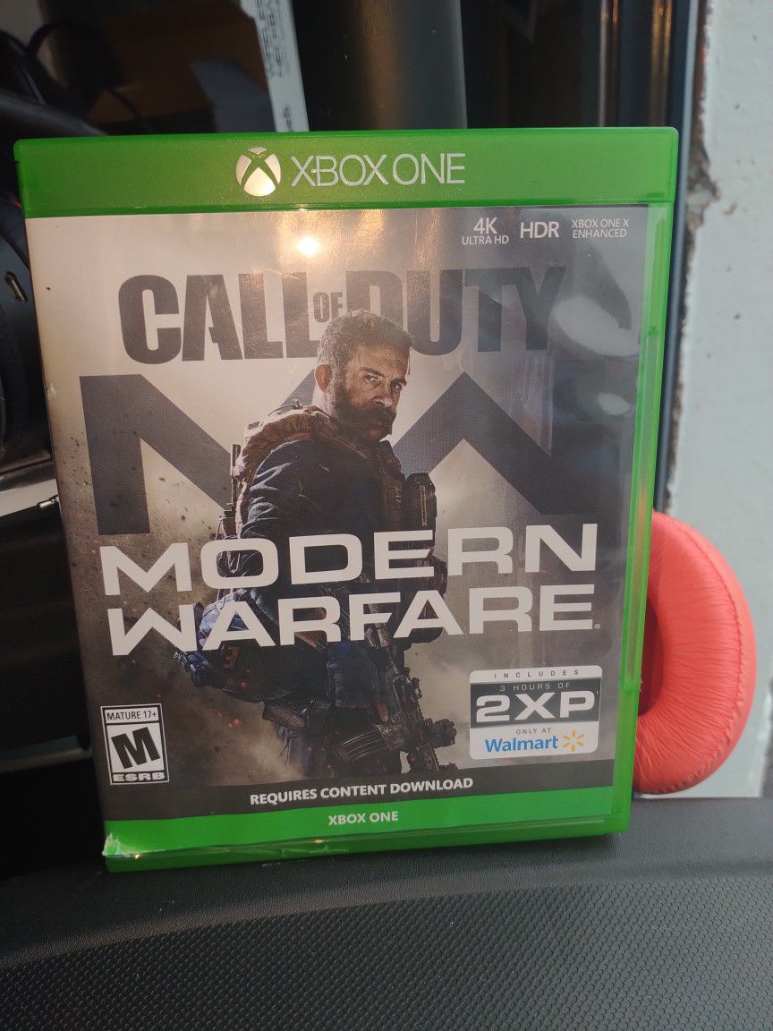 Xbox One Call Of Duty Modern Warfare
