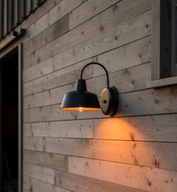 Black Outdoor Wall light