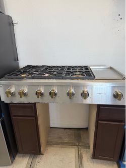 New Stove cook top gas 48 inch