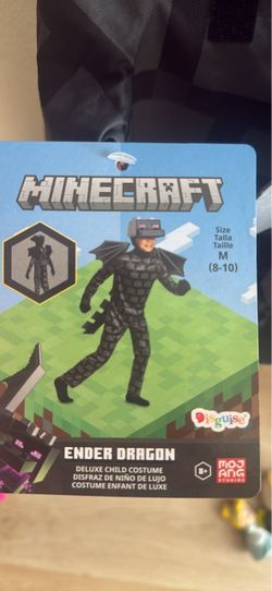 Minecraft Ender Dragon Deluxe Child Costume Size M