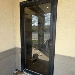 Single Commerical door