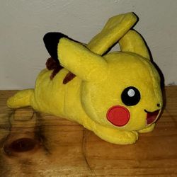 Pokemon Talking Pikachu Soft Plush Toy By TOMY Toys! 2015! Excellent Condition!