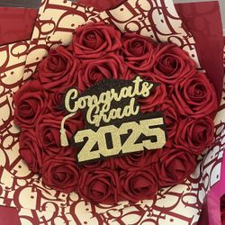 2025 Grad Flower Bouquet 