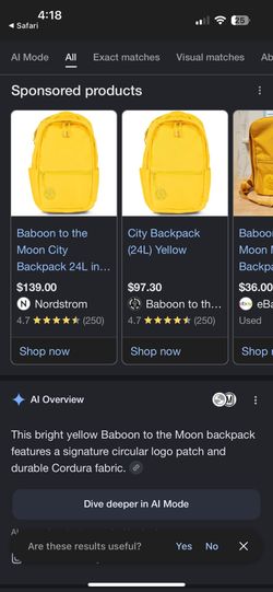 BABOON TO THE MOON City Backpack 24L